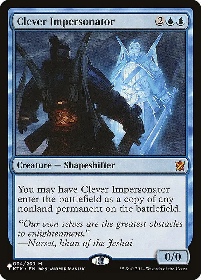 Card image of Clever Impersonator