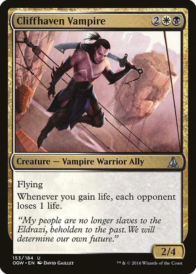 Card image of Cliffhaven Vampire