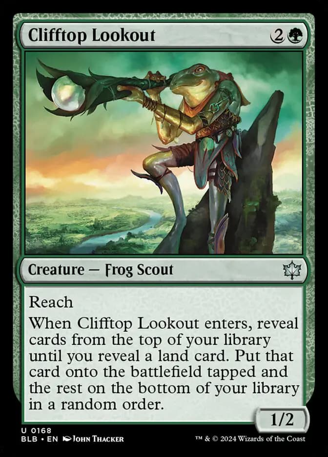 Card image of Clifftop Lookout