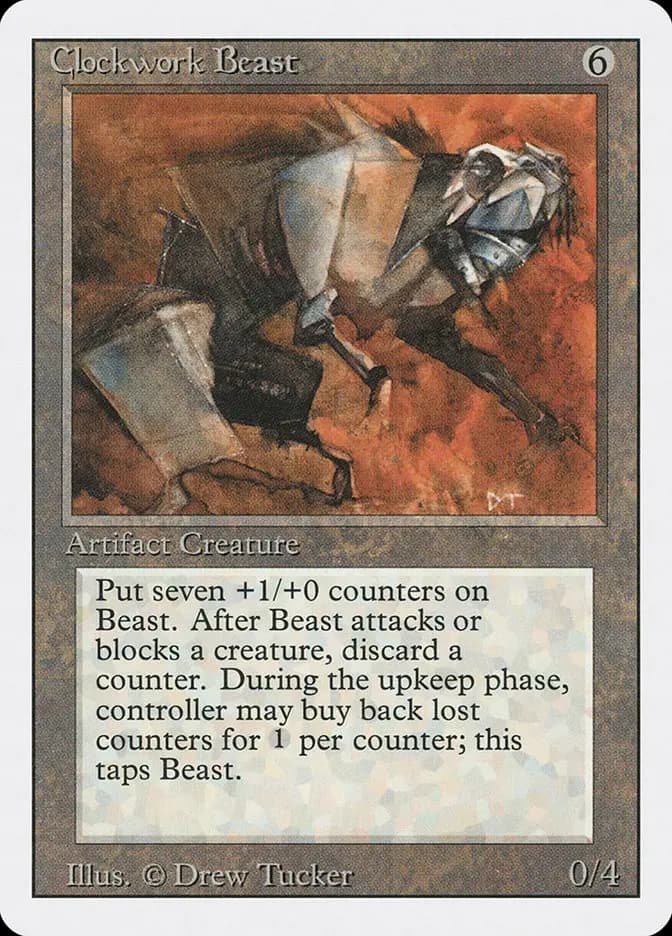 Card image of Clockwork Beast