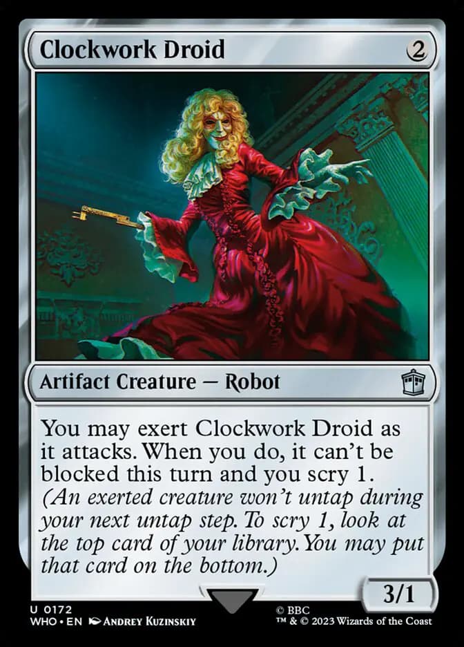 Card image of Clockwork Droid