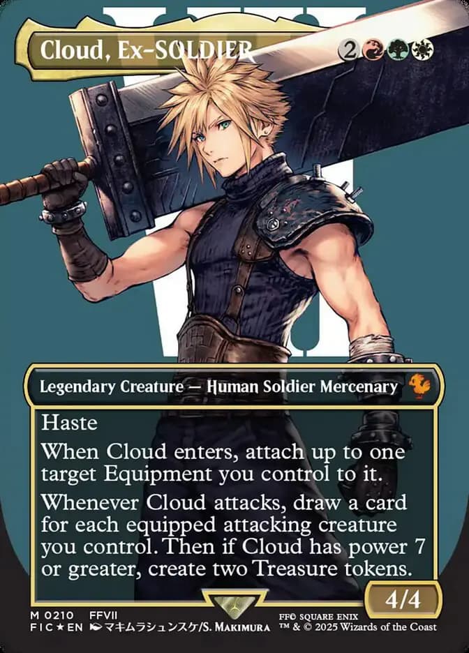 Card image of Cloud, Ex-SOLDIER