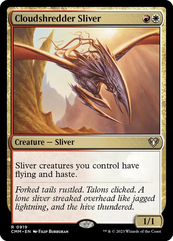 Card image of Cloudshredder Sliver