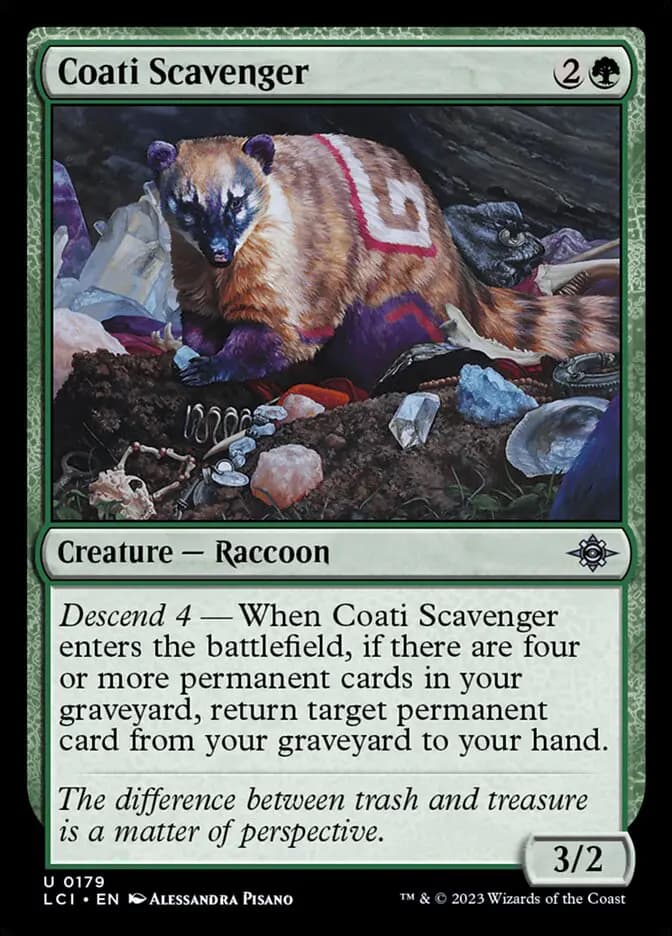 Card image of Coati Scavenger