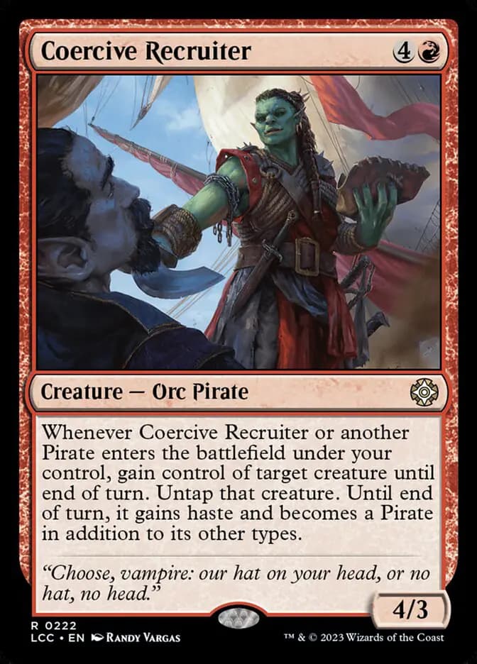 Card image of Coercive Recruiter