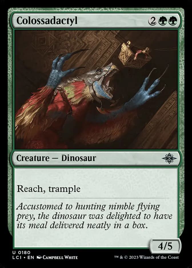 Card image of Colossadactyl