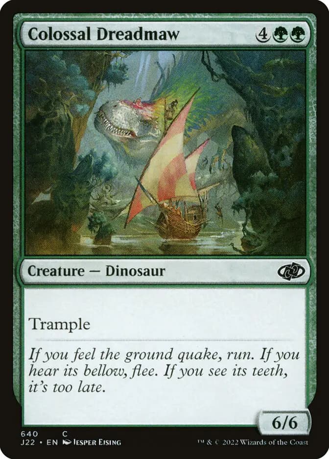 Card image of Colossal Dreadmaw