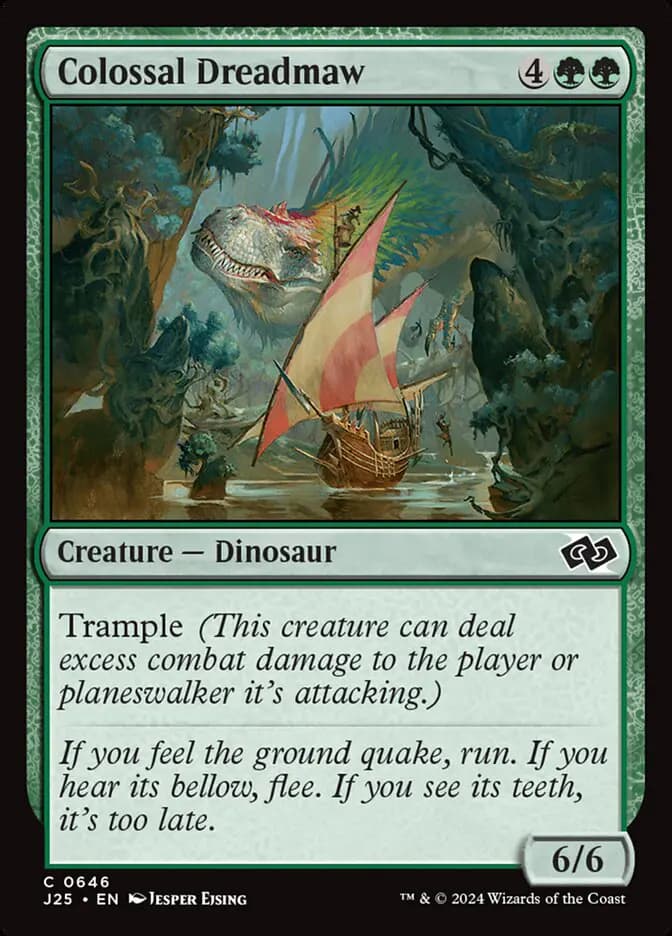 Card image of Colossal Dreadmaw