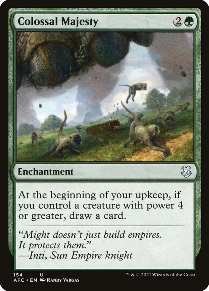 Card image of Colossal Majesty