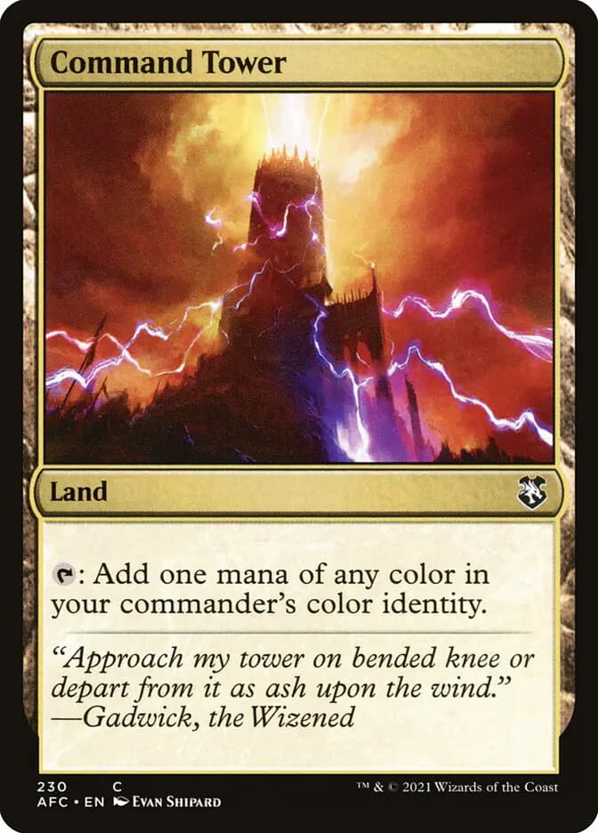 Card image of Command Tower