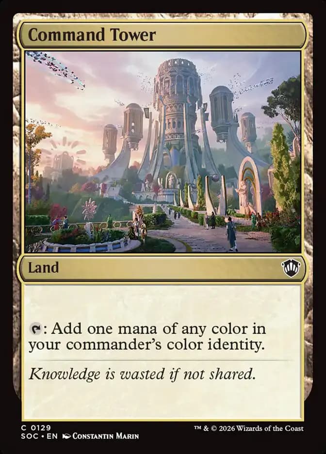 Card image of Command Tower