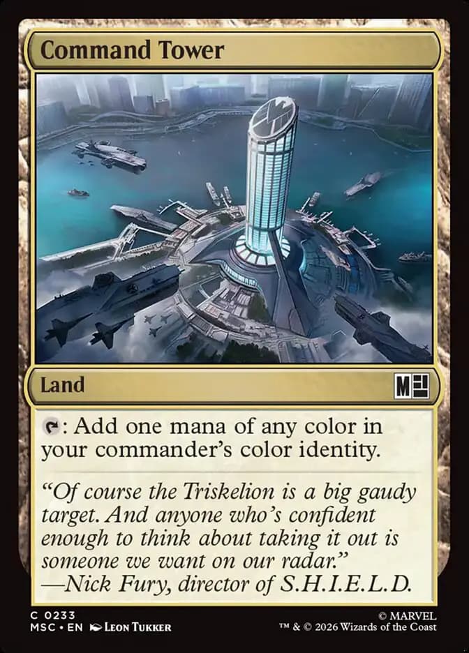 Card image of Command Tower
