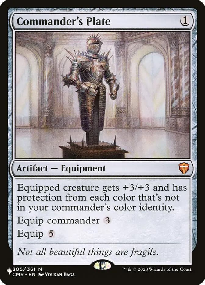 Card image of Commander's Plate