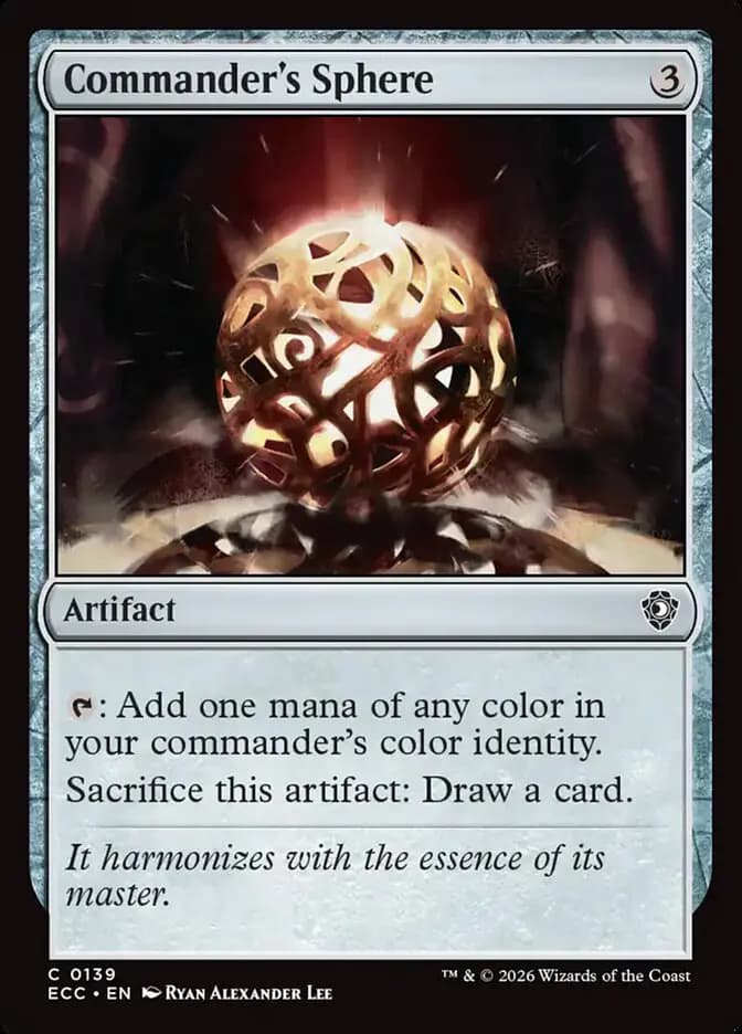 Card image of Commander's Sphere