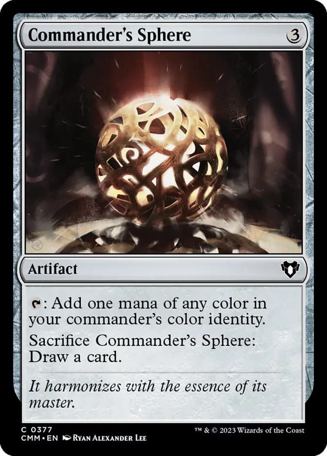 Card image of Commander's Sphere
