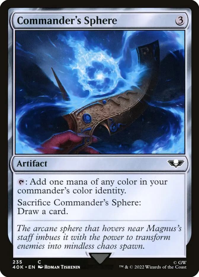 Card image of Commander's Sphere