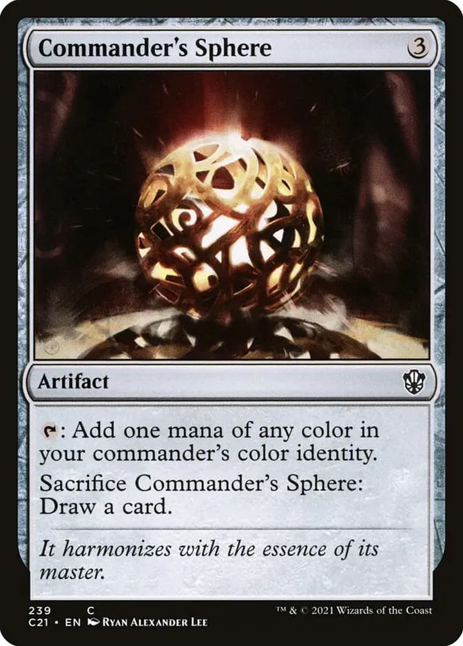 Card image of Commander's Sphere