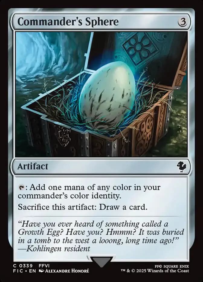 Card image of Commander's Sphere