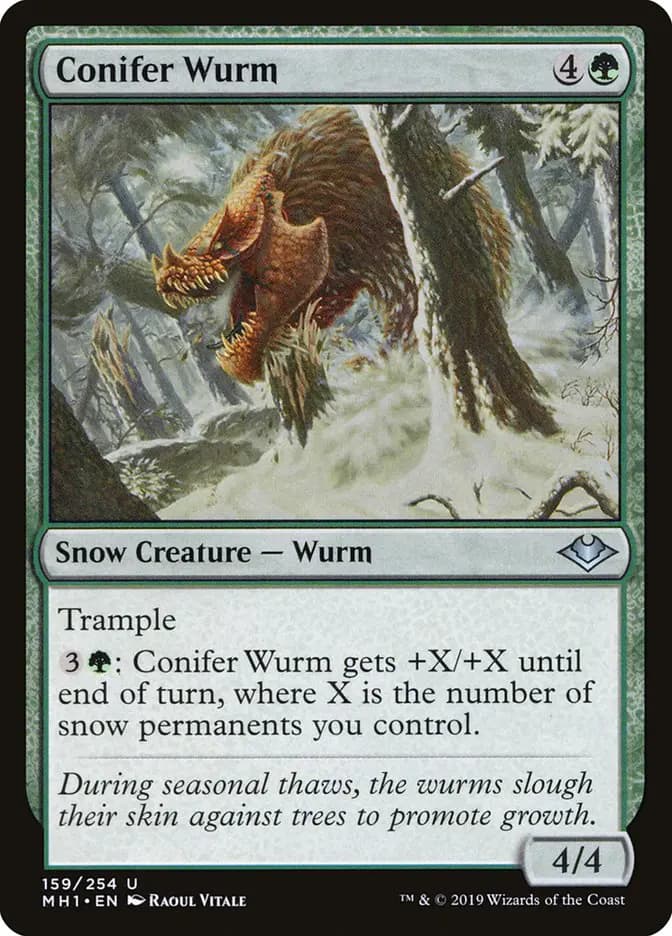 Card image of Conifer Wurm