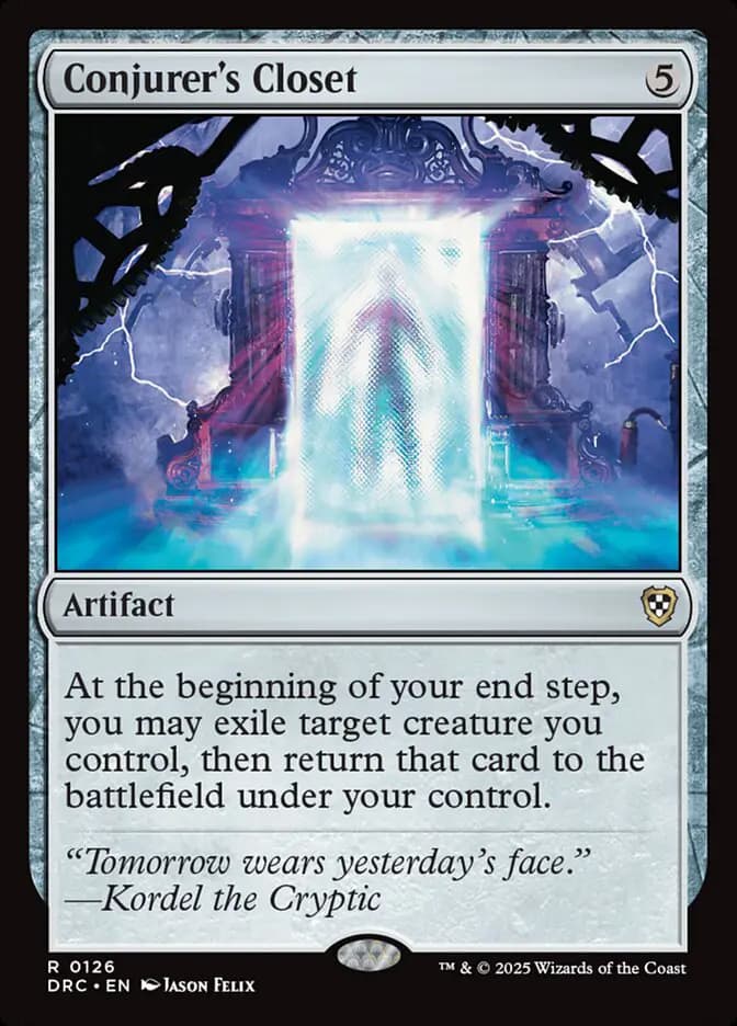 Card image of Conjurer's Closet