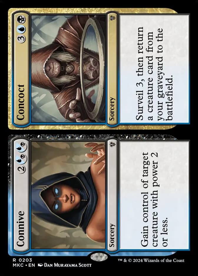 Card image of Connive / Concoct