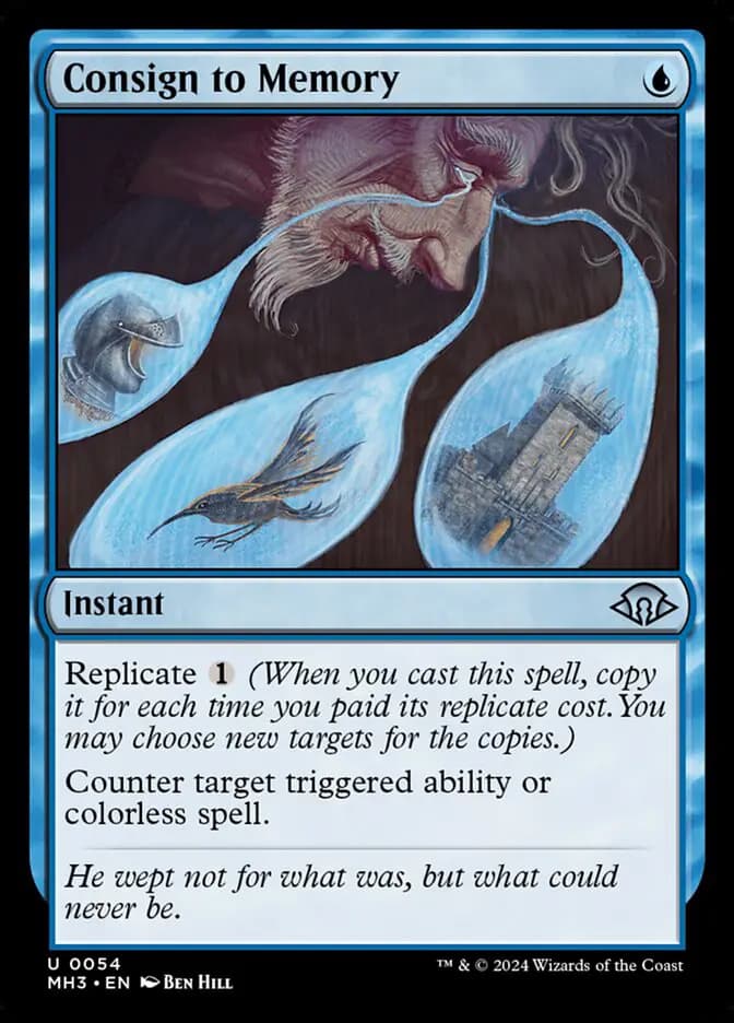 Card image of Consign to Memory
