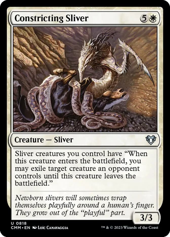 Card image of Constricting Sliver