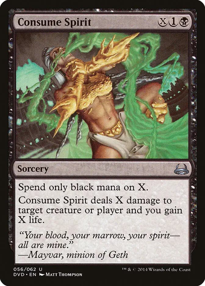Card image of Consume Spirit