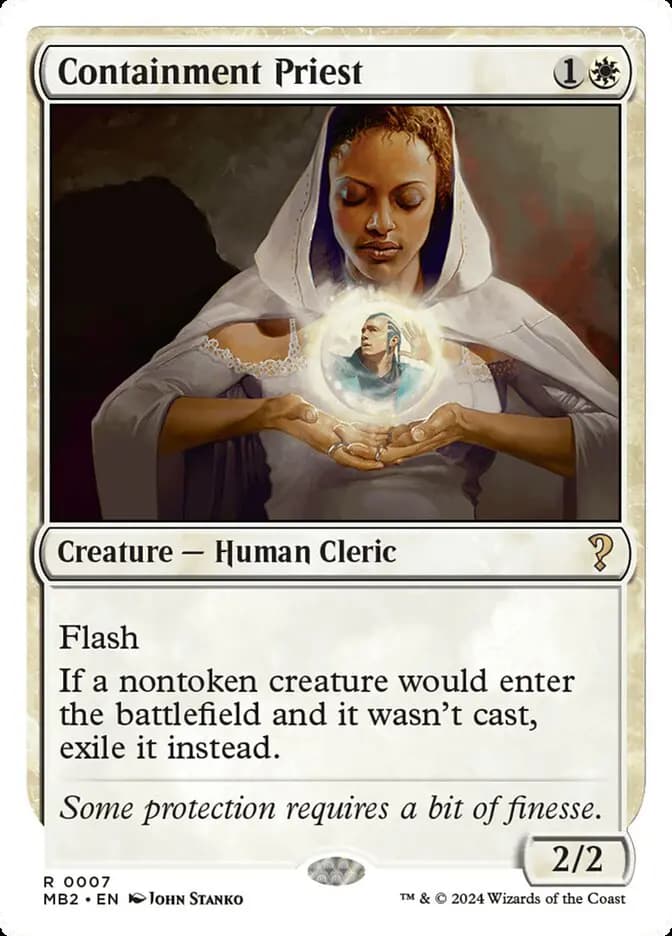 Card image of Containment Priest