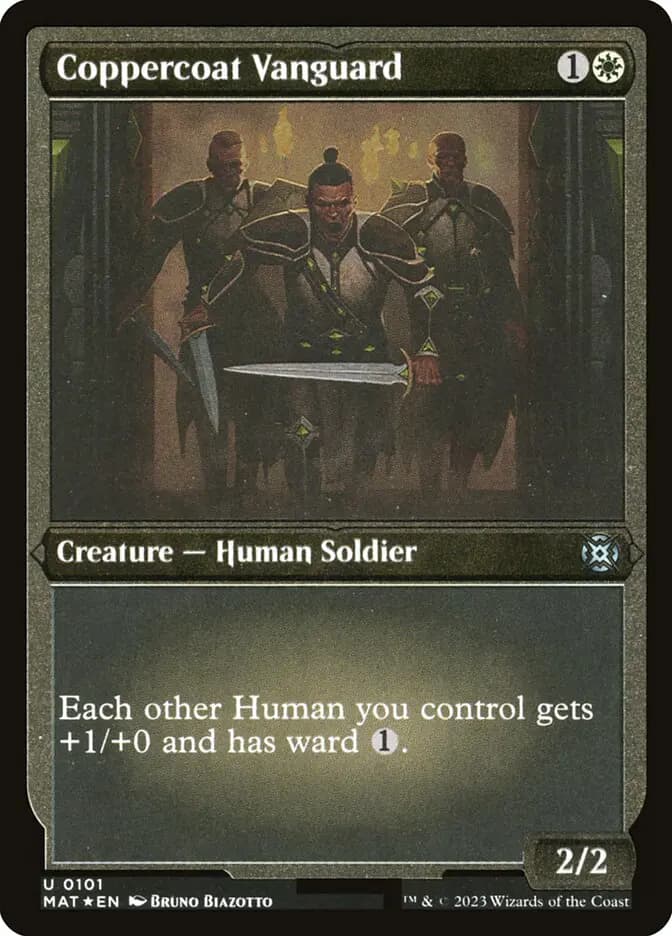 Card image of Coppercoat Vanguard