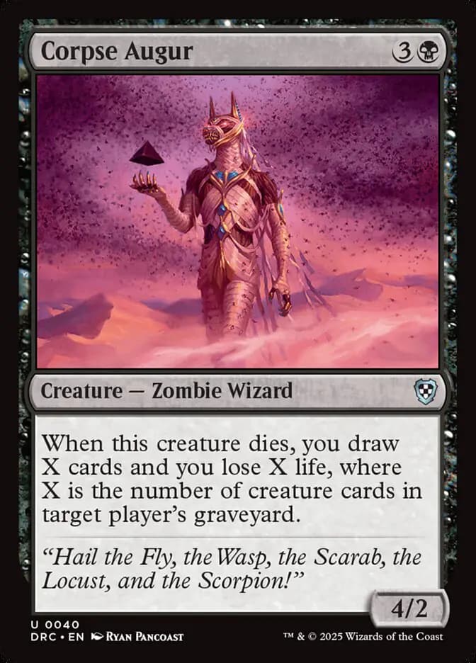 Card image of Corpse Augur