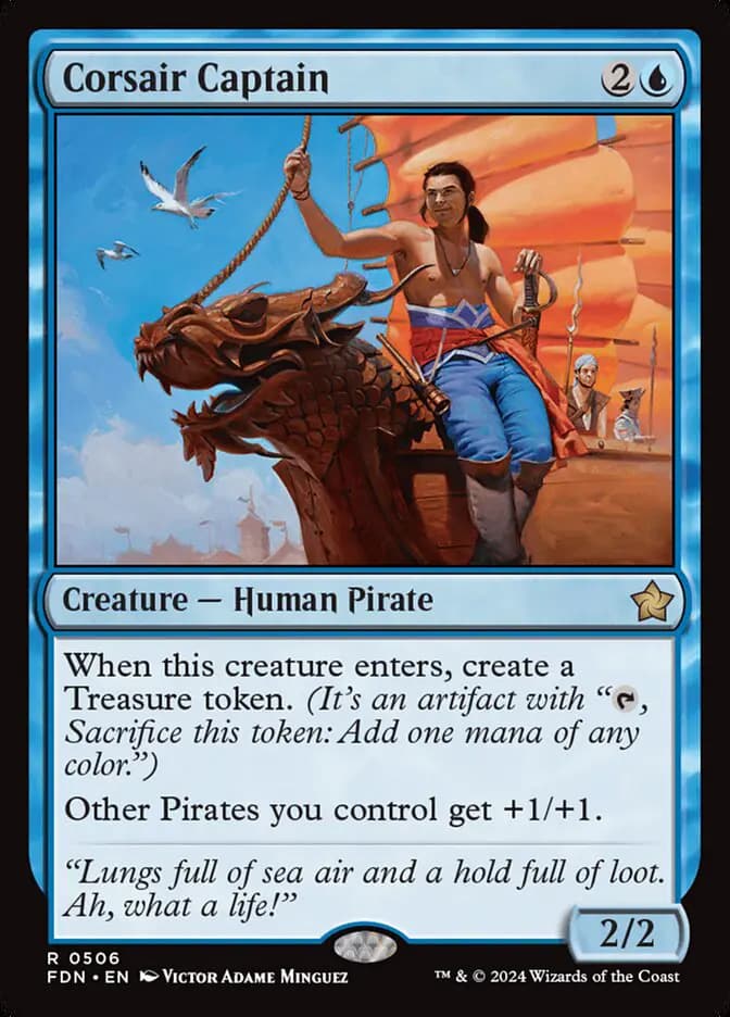 Card image of Corsair Captain