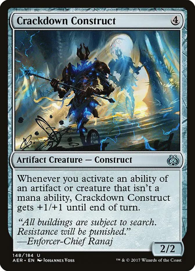 Card image of Crackdown Construct