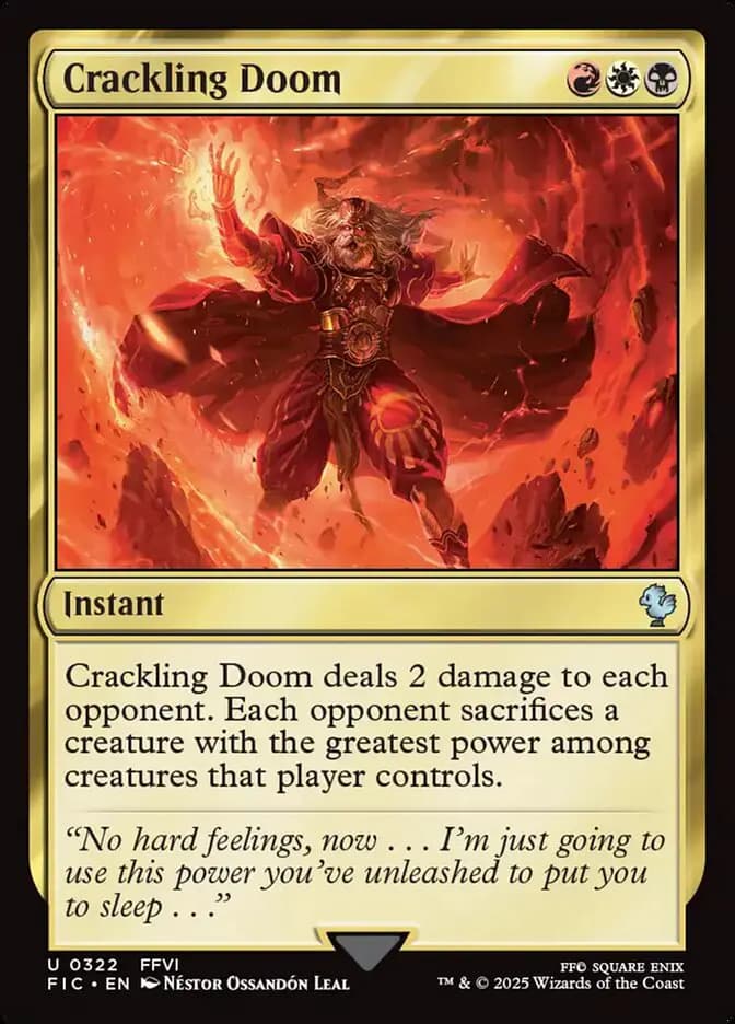 Card image of Crackling Doom