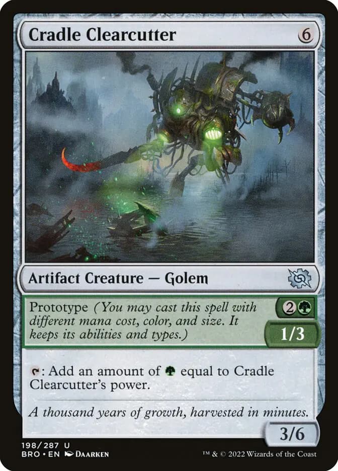 Card image of Cradle Clearcutter
