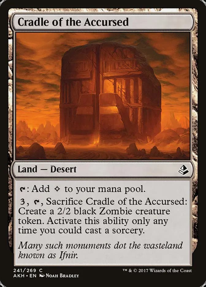 Card image of Cradle of the Accursed