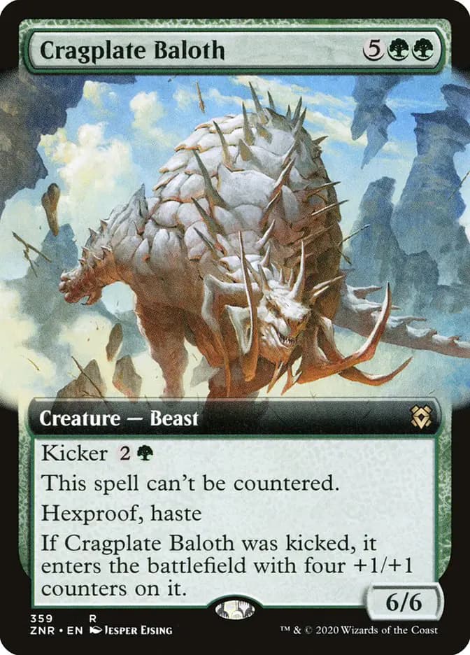 Card image of Cragplate Baloth