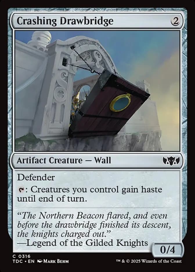 Card image of Crashing Drawbridge