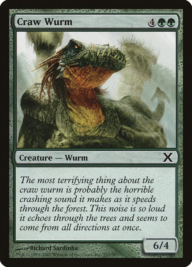 Card image of Craw Wurm