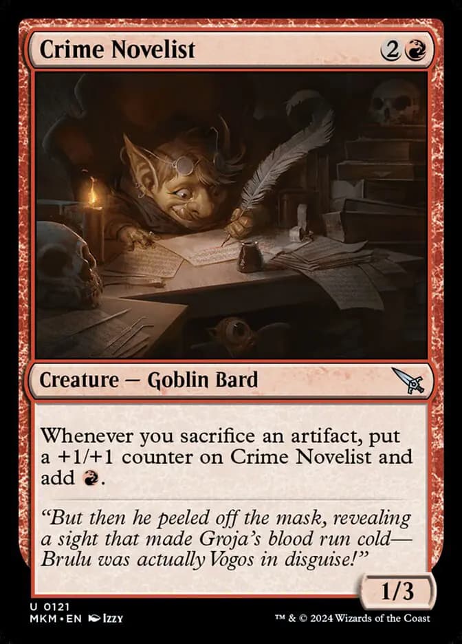 Card image of Crime Novelist