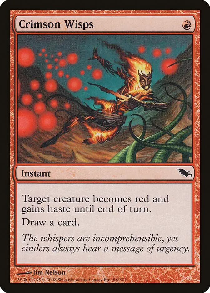 Card image of Crimson Wisps