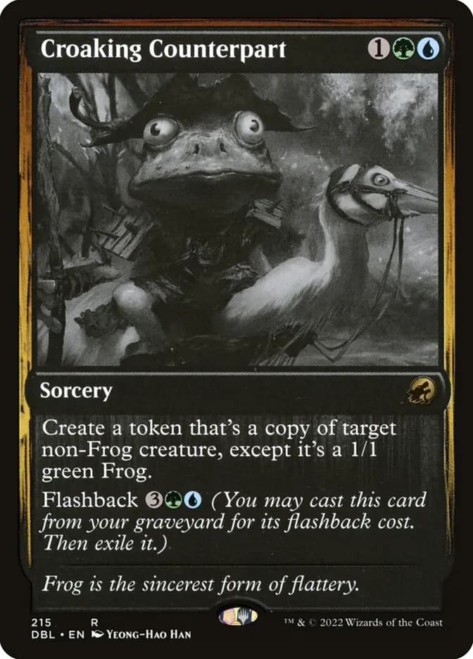 Card image of Croaking Counterpart