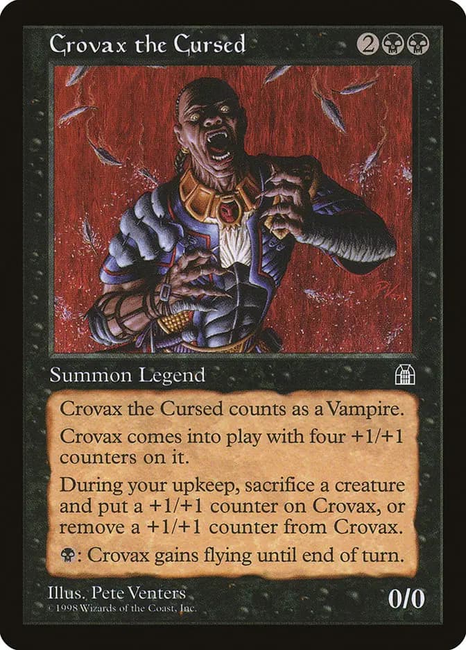 Card image of Crovax the Cursed