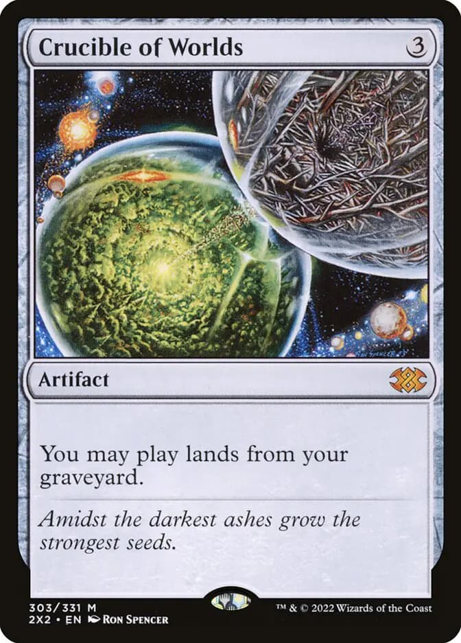 Card image of Crucible of Worlds