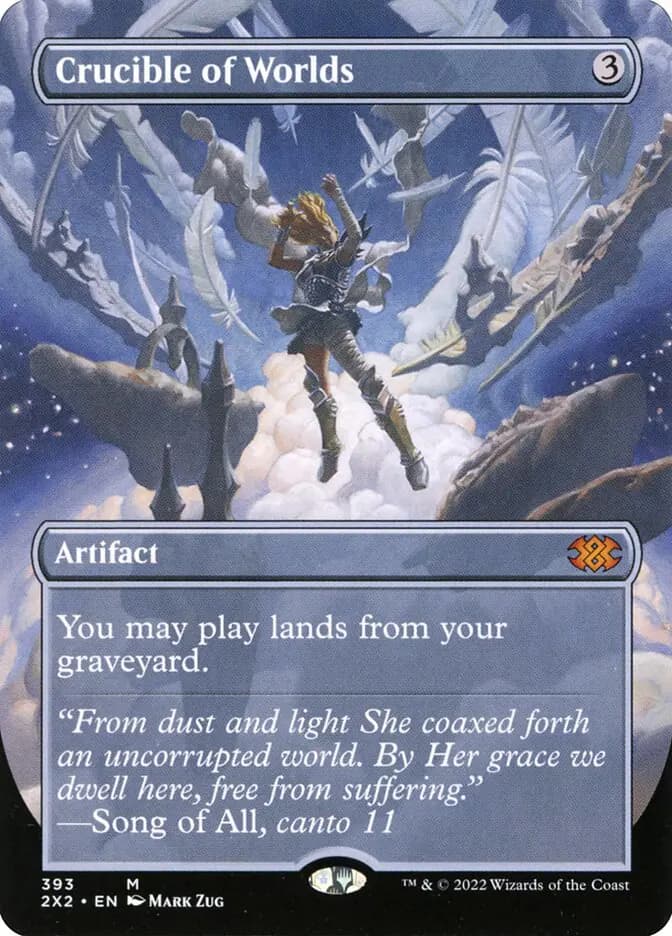 Card image of Crucible of Worlds