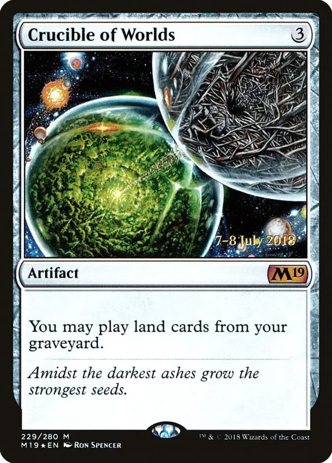Card image of Crucible of Worlds
