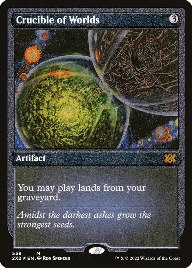 Card image of Crucible of Worlds