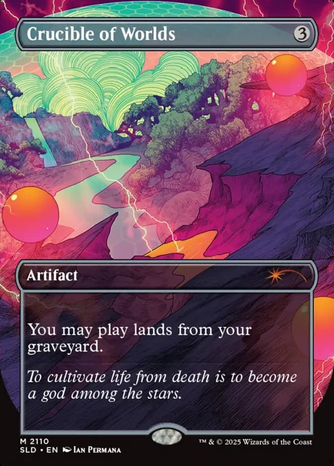 Card image of Crucible of Worlds