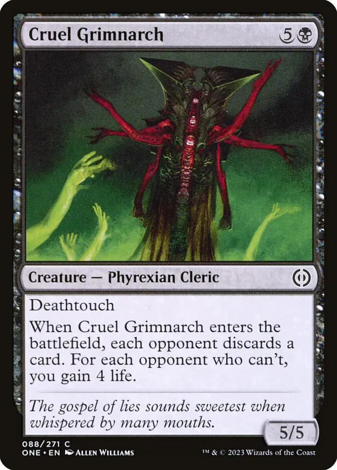 Card image of Cruel Grimnarch