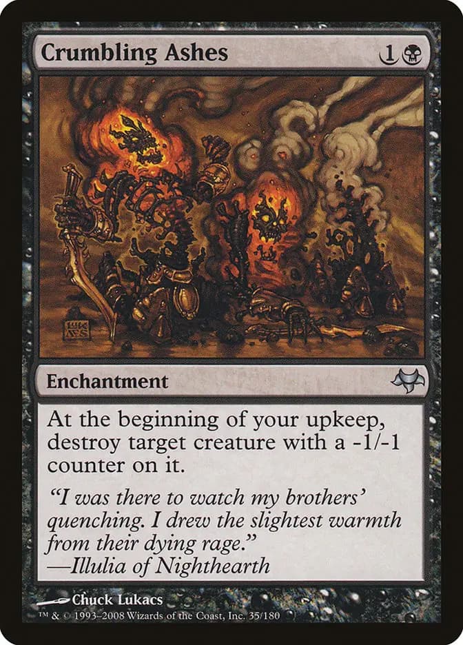 Card image of Crumbling Ashes